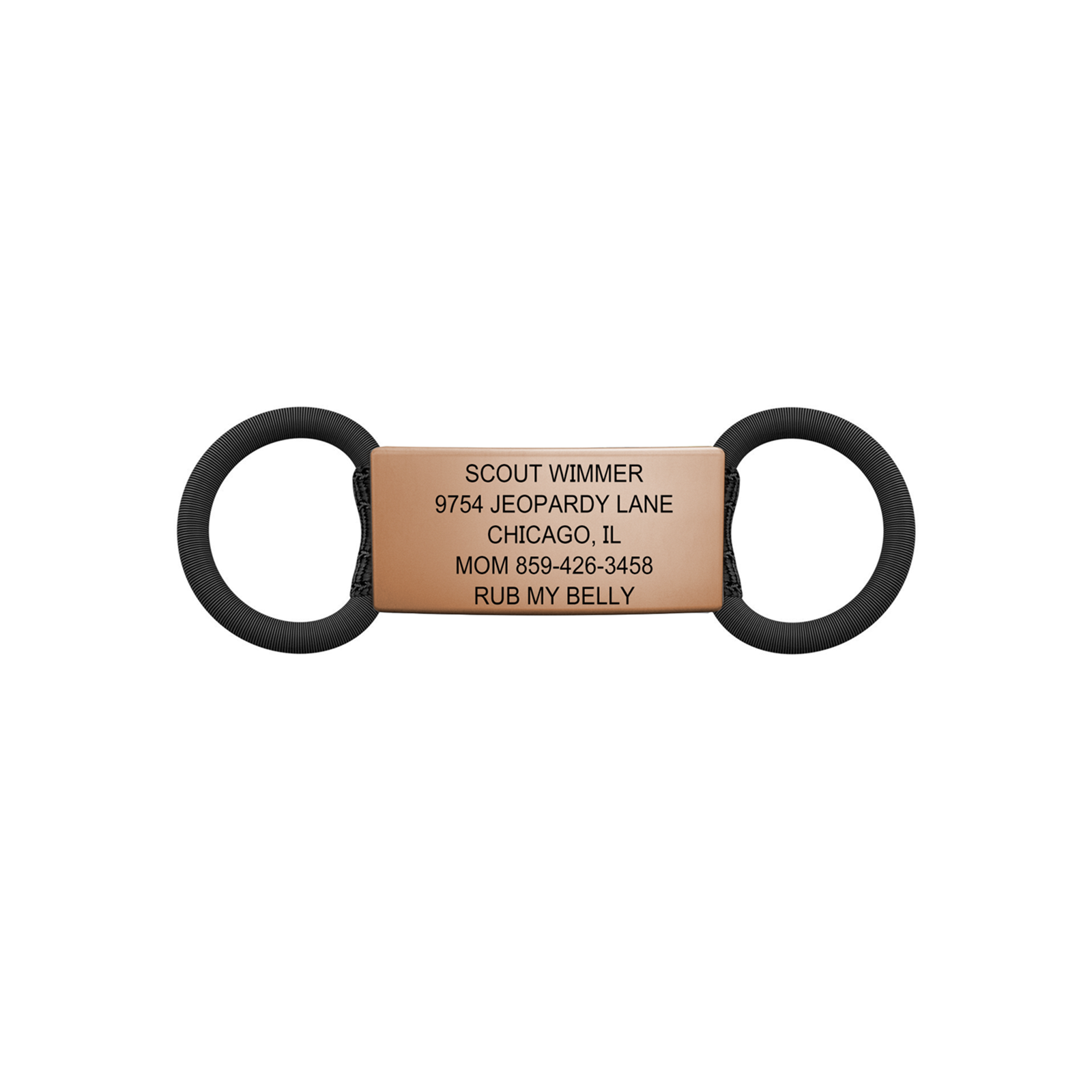 The Pet ID Rose Gold 13mm