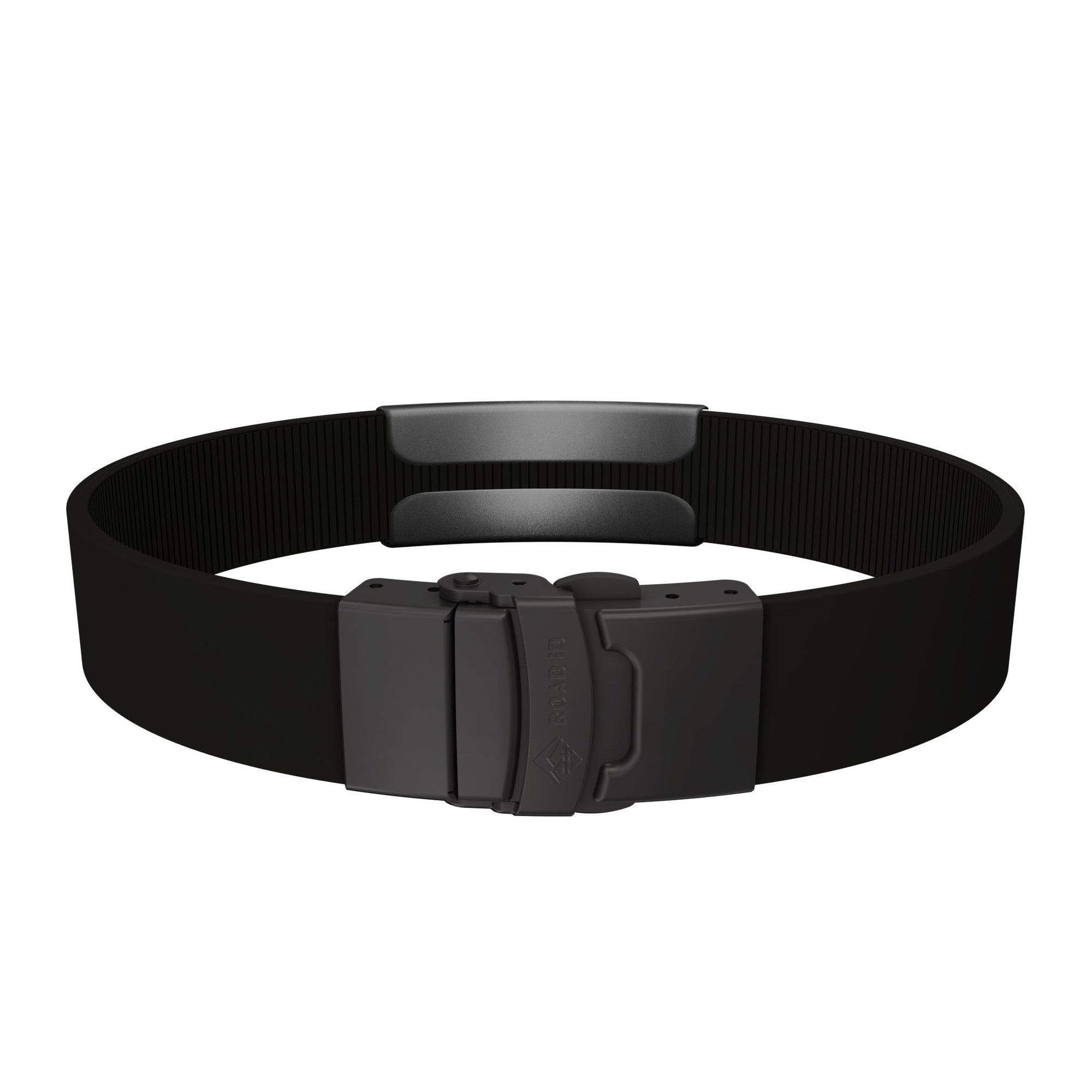 The Wrist ID Elite 13mm Graphite Silicone Clasp