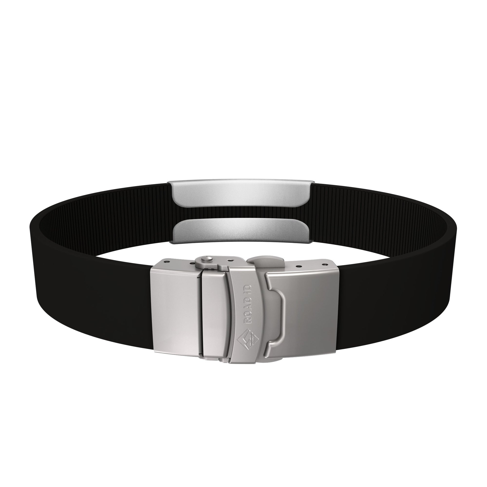The Wrist ID Elite 13mm Slate Silicone Clasp