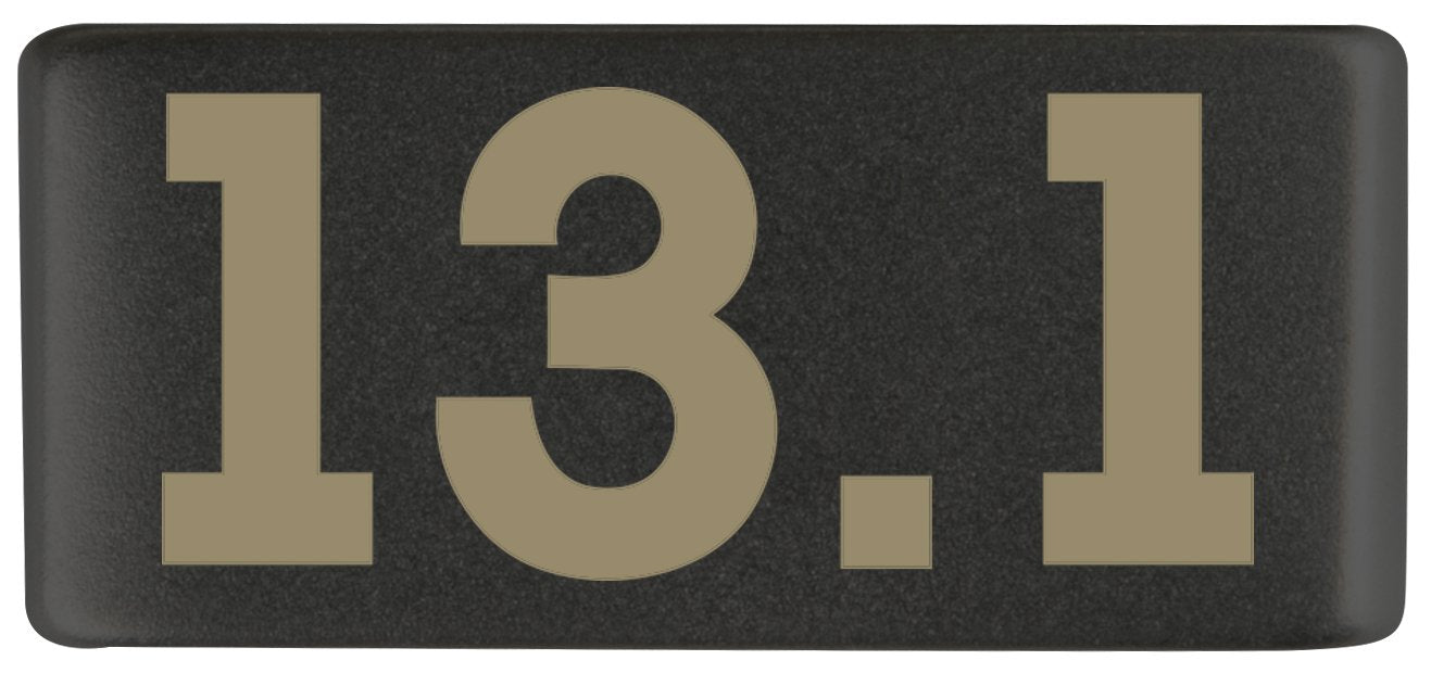 Badge Graphite 13mm