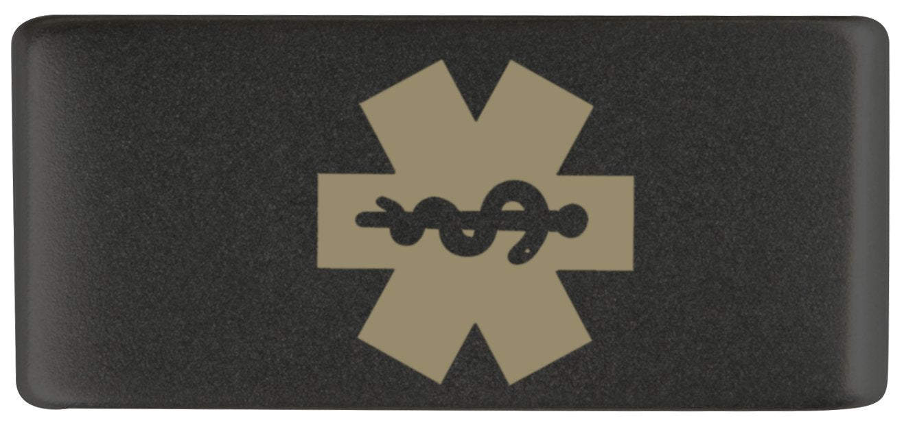 Badge Graphite 13mm