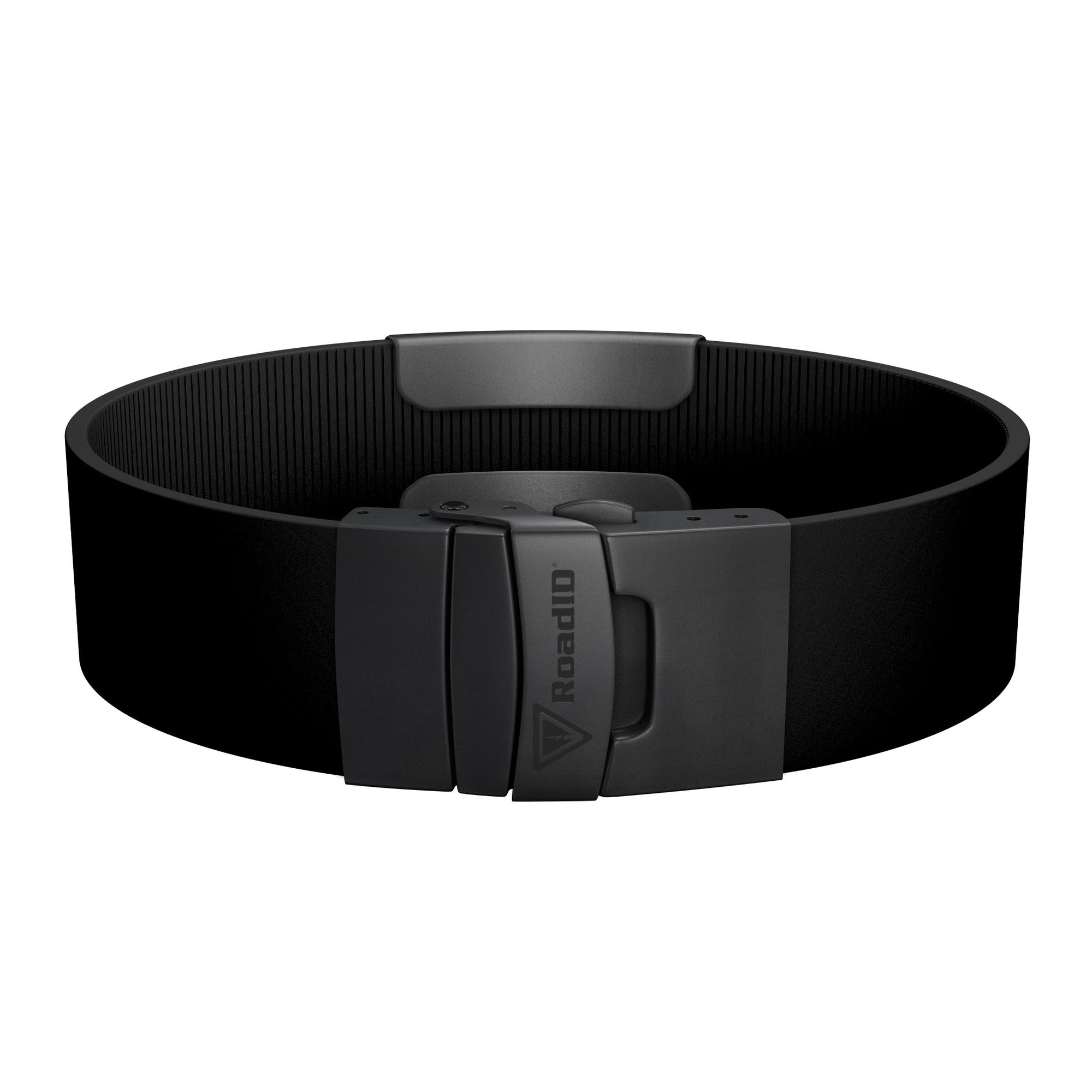 The Wrist ID Elite 19mm Graphite Silicone Clasp