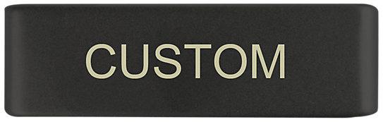 Custom Badge Graphite 19mm