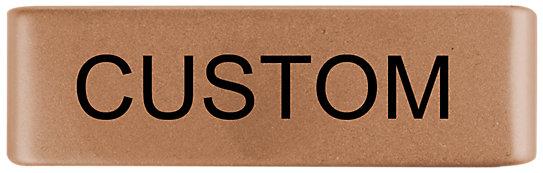 Custom Badge Rose Gold 19mm