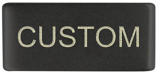 Custom Badge Graphite 13mm