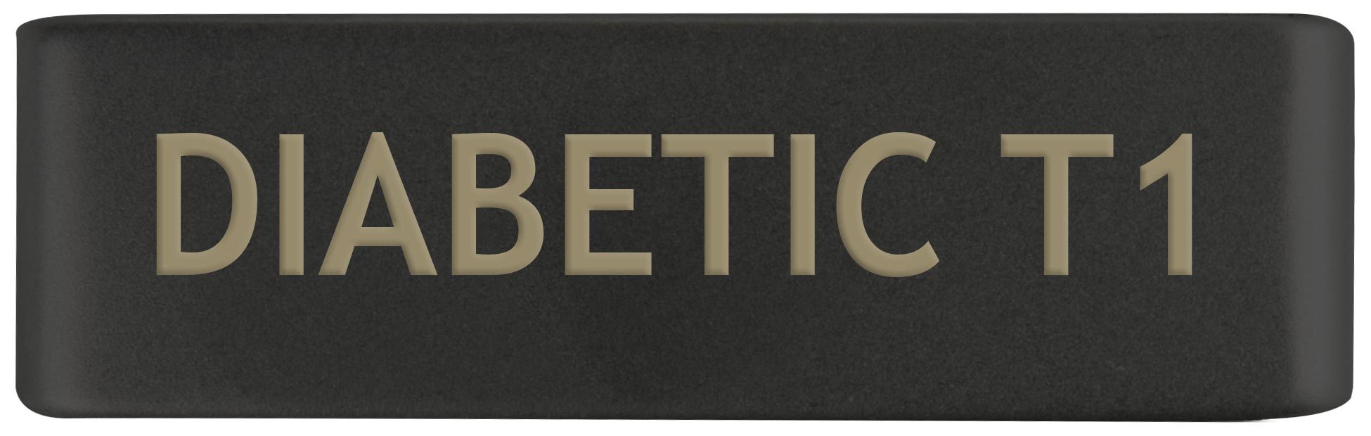 Badge Graphite 19mm