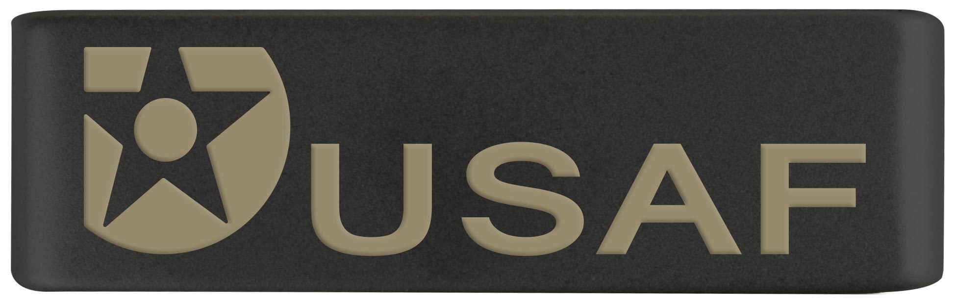 Badge Graphite 19mm