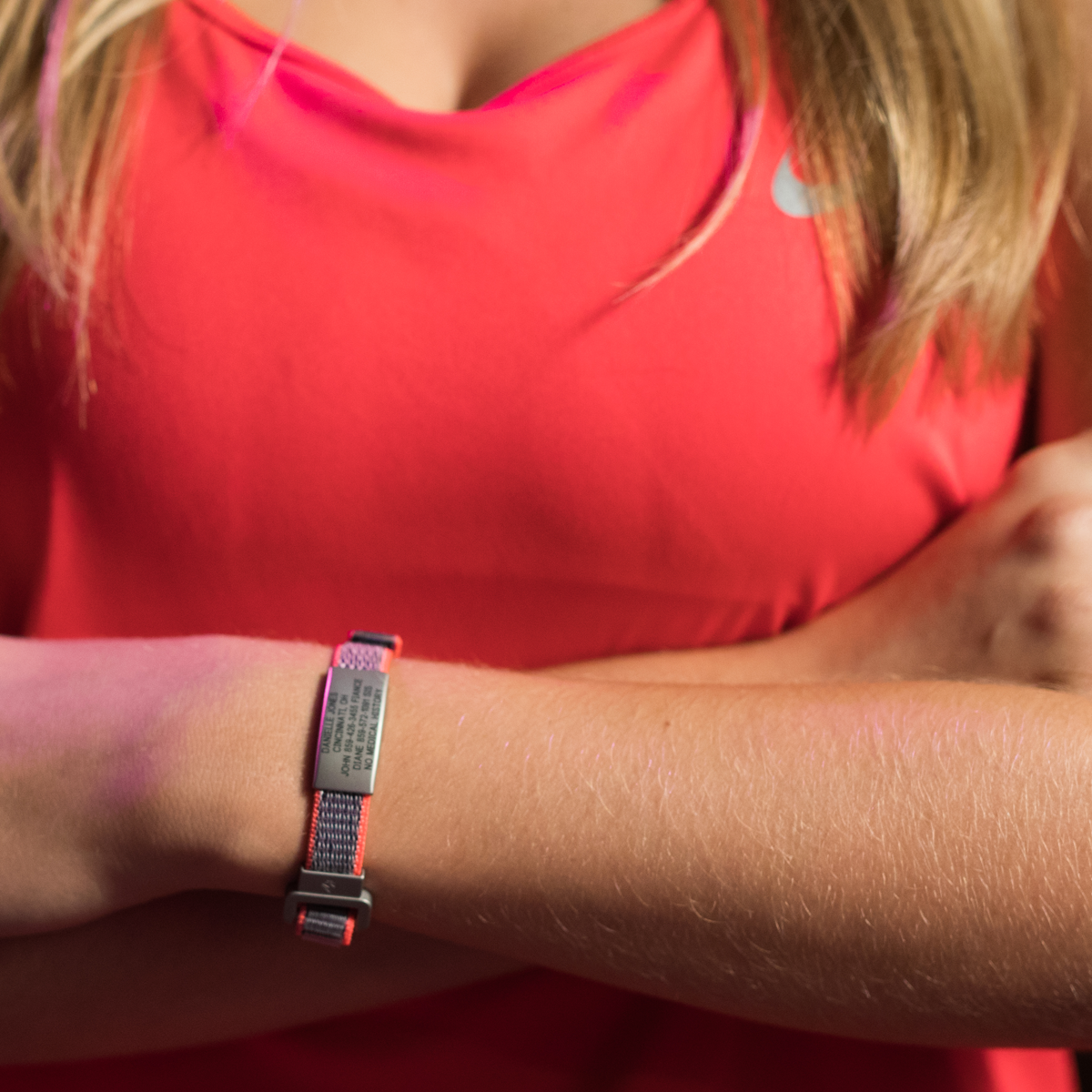 The Wrist ID Elite 13mm Graphite Nylon Loop