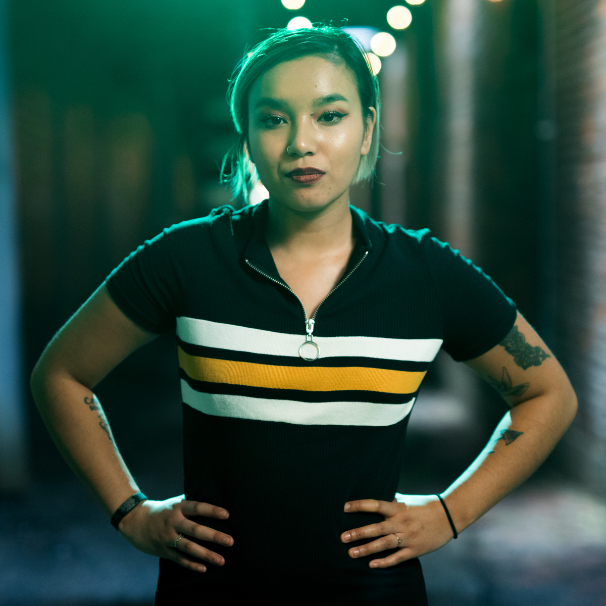 The Wrist ID Elite 13mm Graphite Nylon Loop